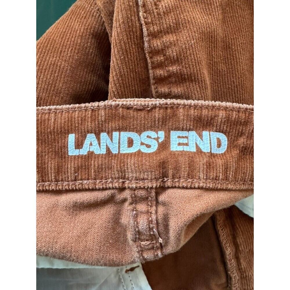 Lands' End 8 TALL Mid Rise Straight Leg CBK Style Corduroy Jeans 5 Pocket - Picture 8 of 8